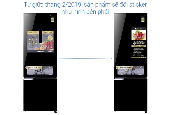 Tủ lạnh Panasonic Inverter 322 lít NR-BC369QKV2