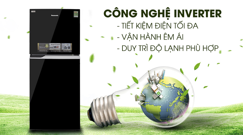 Tủ lạnh Panasonic Inverter 234 lít NR-BL267PKV1