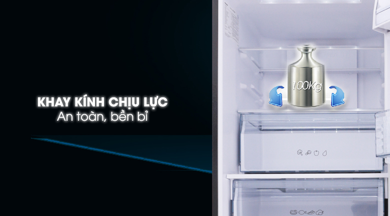 Tủ lạnh Panasonic Inverter 255 lít NR-BV288GKV2