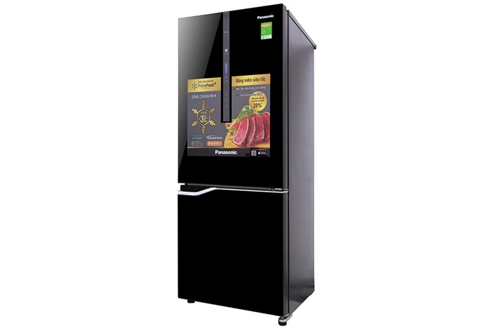 Tủ lạnh Panasonic Inverter 255 lít NR-BV288GKV2 Màu Đen