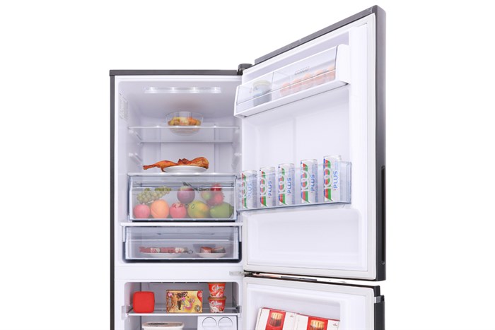 Tủ lạnh Panasonic Inverter 255 lít NR-BV288GKV2 Màu Đen