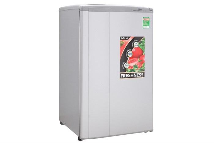 Tủ lạnh Aqua 90 lít AQR-95ER (SS) Xám Màu Xám