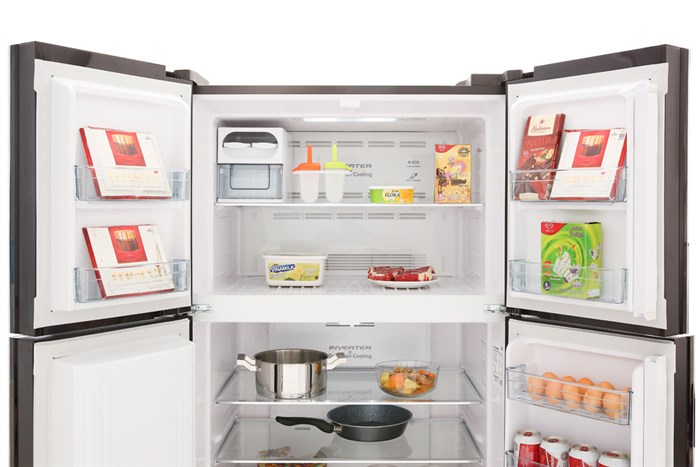 Tủ lạnh Hitachi Inverter 540 lít R-FW690PGV7 GBW Màu Nâu