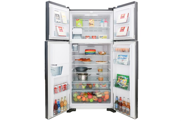 Tủ lạnh Hitachi Inverter 540 lít R-FW690PGV7X GBK Màu Đen