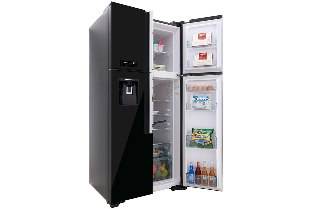 Tủ lạnh Hitachi Inverter 540 lít R-FW690PGV7X GBK Màu Đen