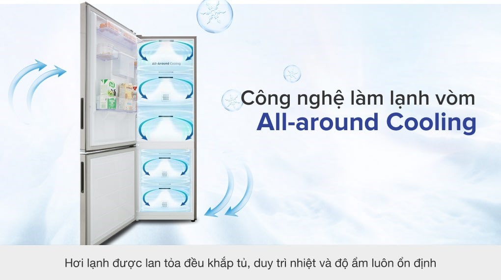 Tủ lạnh Samsung Inverter 307 lít RB30N4170S8/SV - 15