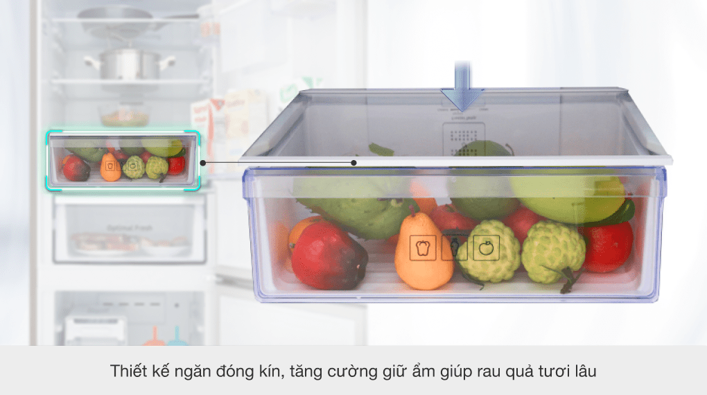 Tủ lạnh Samsung Inverter 307 lít RB30N4170S8/SV