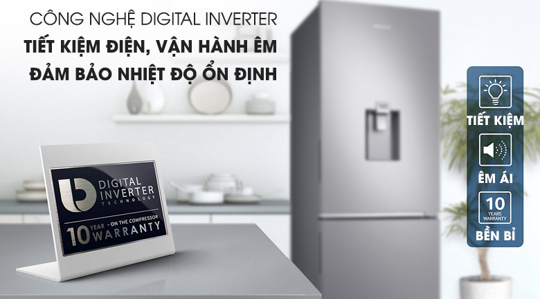 Tủ lạnh Samsung Inverter 307 lít RB30N4170S8/SV - 9