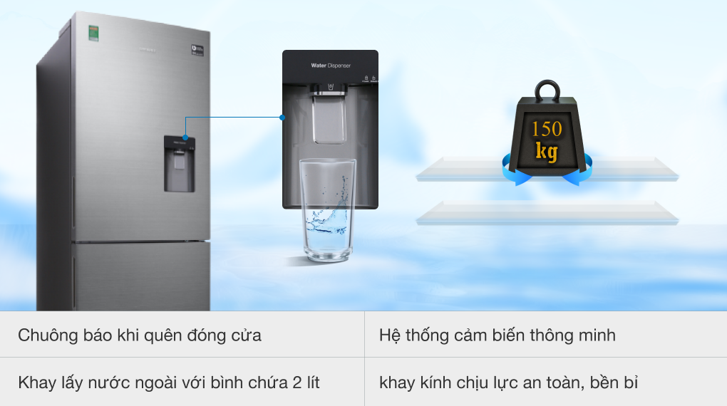 Tủ lạnh Samsung Inverter 424 lít RL4034SBAS8/SV