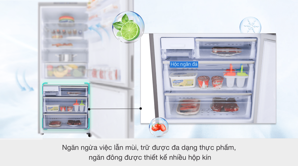 Tủ lạnh Samsung Inverter 424 lít RL4034SBAS8/SV