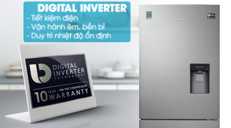 Công nghệ Digital Inverter - Tủ lạnh Samsung Inverter 424 lít RL4034SBAS8/SV