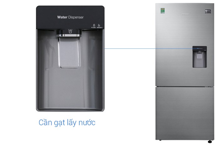 Tủ lạnh Samsung Inverter 424 lít RL4034SBAS8/SV Màu Bạc