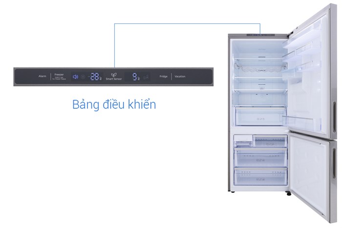 Tủ lạnh Samsung Inverter 424 lít RL4034SBAS8/SV Màu Bạc