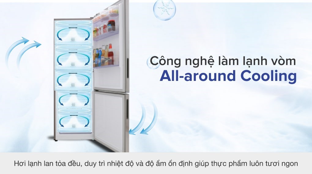 Tủ lạnh Samsung Inverter 310 lít RB30N4010S8/SV