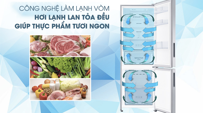 Tủ lạnh Samsung Inverter 310 lít RB30N4010S8/SV - 19