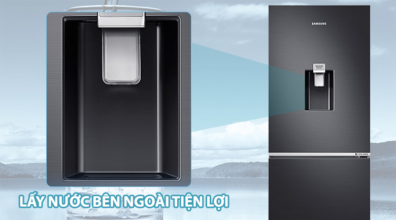 Tủ lạnh Samsung Inverter 276 lít RB27N4180B1/SV - Lấy nước ngoài