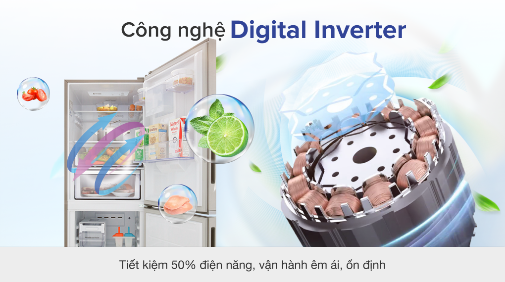 Tủ lạnh Samsung Inverter 276 lít RB27N4170S8/SV