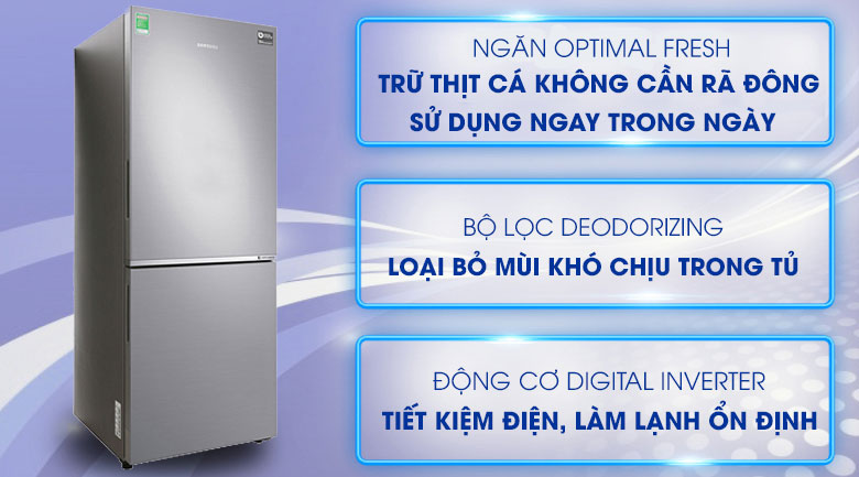 Tủ lạnh Samsung Inverter 280 lít RB27N4010S8/SV - 11