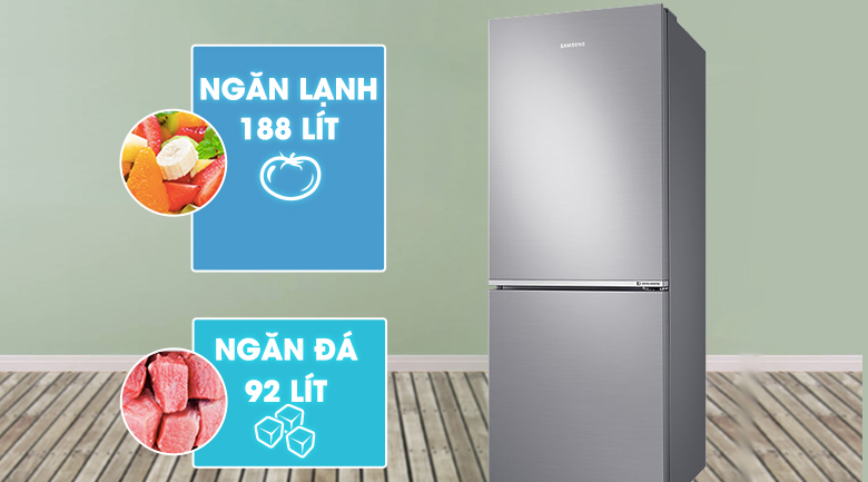 Dung tích 280 lít - Tủ lạnh Samsung Inverter 280 lít RB27N4010S8/SV