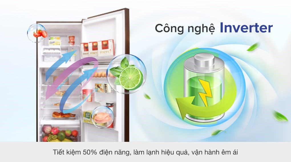 Tủ lạnh Toshiba Inverter 305 lít GR-AG36VUBZ XB1