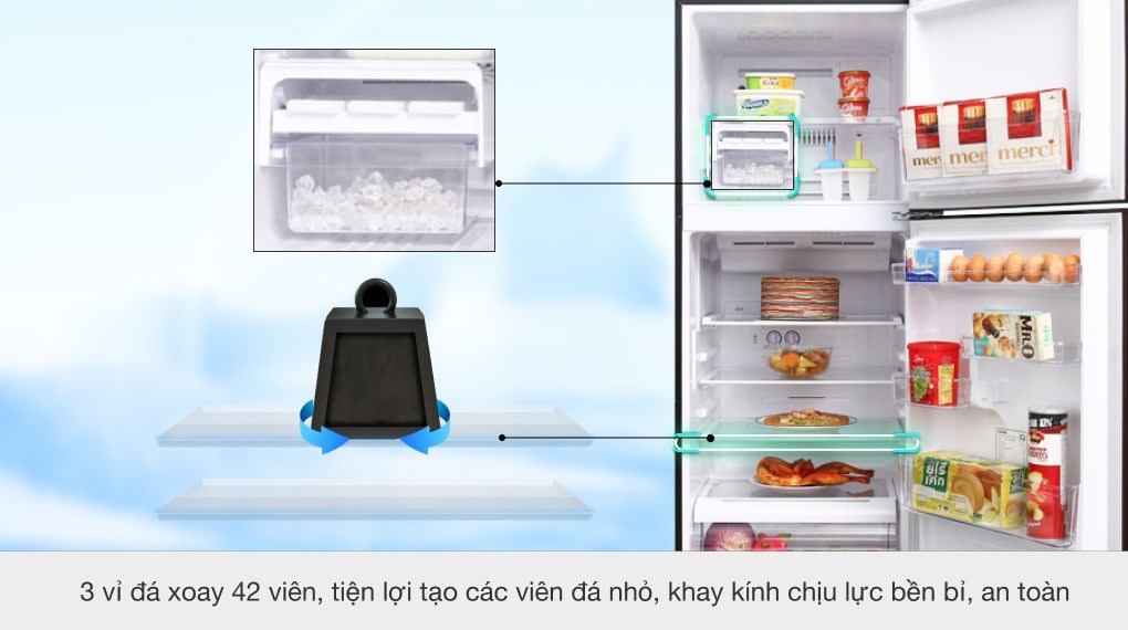 Tủ lạnh Toshiba Inverter 305 lít GR-AG36VUBZ XB1