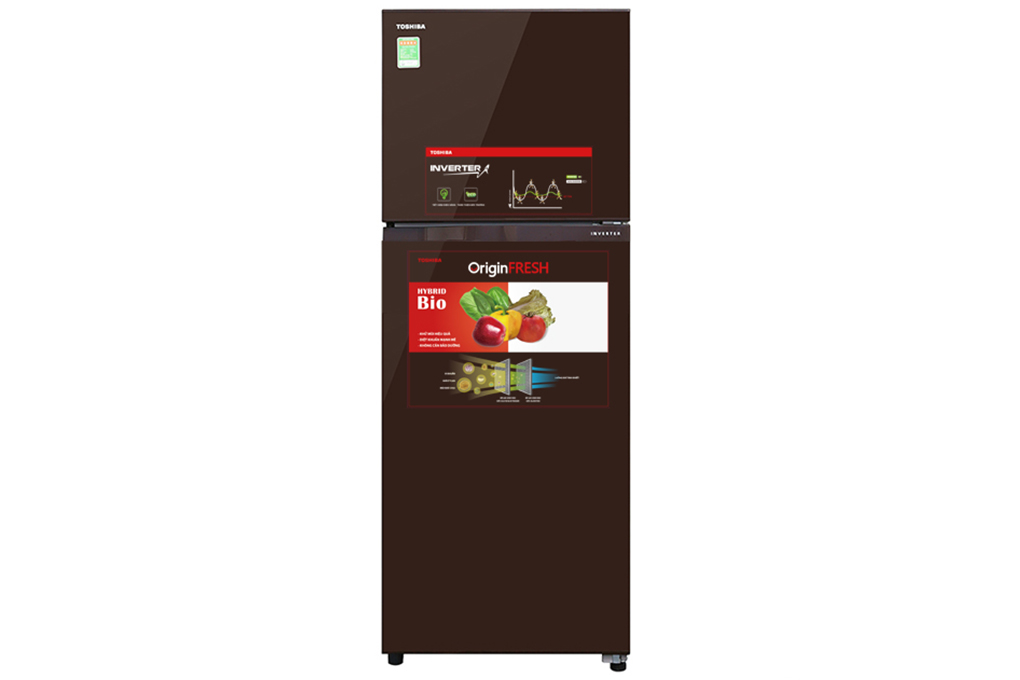 Tủ lạnh Toshiba Inverter 305 lít GR-AG36VUBZ XB1 Màu Nâu