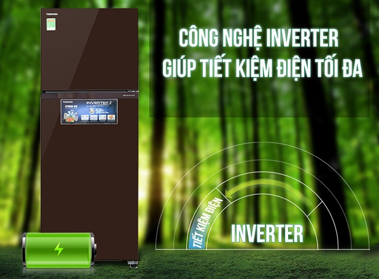 Công nghệ Inverter - Tủ lạnh Toshiba Inverter 305 lít GR-AG36VUBZ XB1