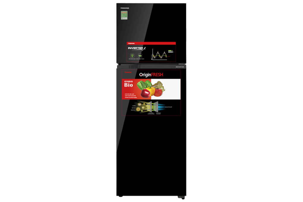 Tủ lạnh Toshiba Inverter 330 lít GR-AG39VUBZ XK1 Màu Đen