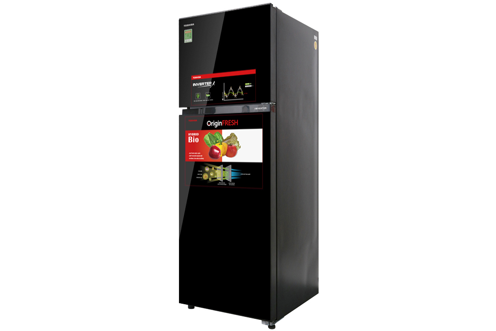 Tủ lạnh Toshiba Inverter 330 lít GR-AG39VUBZ XK1 Màu Đen