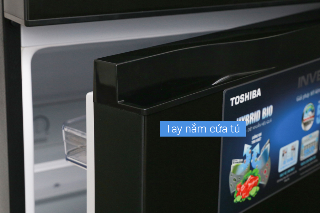 Tủ lạnh Toshiba Inverter 330 lít GR-AG39VUBZ XK1 Màu Đen