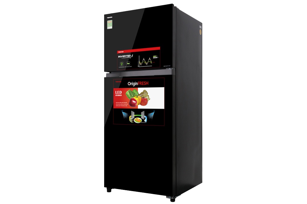 Tủ lạnh Toshiba Inverter 359 lít GR-AG41VPDZ XK1 Màu Đen