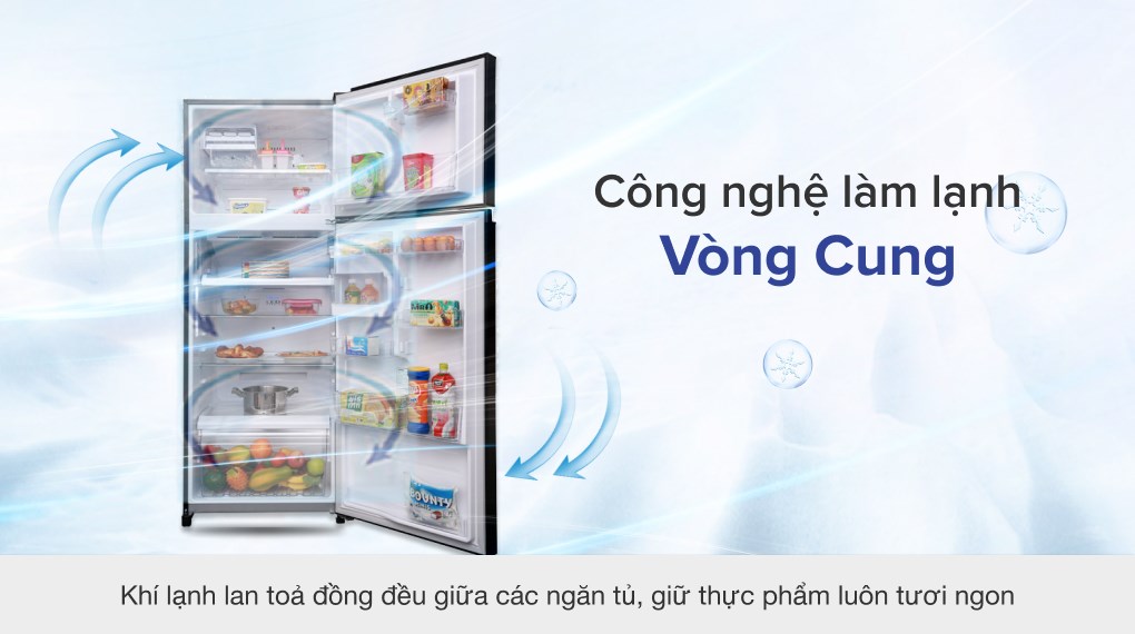 Tủ lạnh Toshiba Inverter 409 lít GR-AG46VPDZ XK1