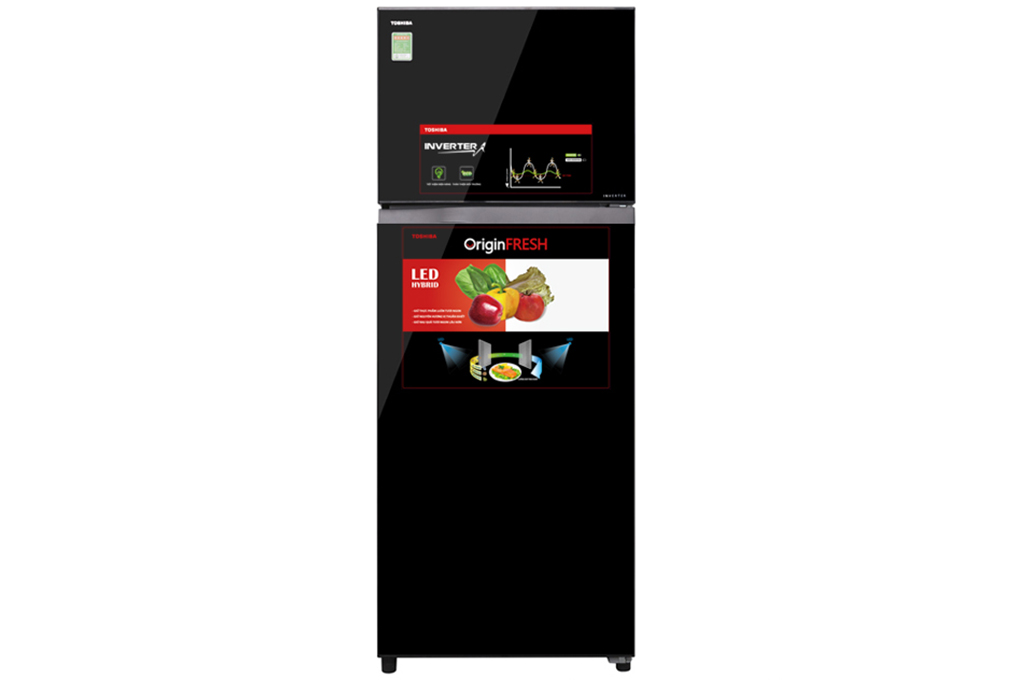 Tủ lạnh Toshiba Inverter 409 lít GR-AG46VPDZ XK1 Màu Đen