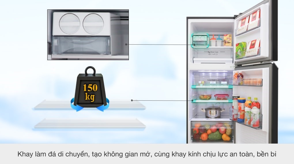 Tủ lạnh Panasonic Inverter 268 lít NR-BL300PKVN