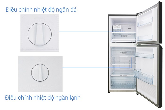 Tủ lạnh Panasonic Inverter 268 lít NR-BL300PKVN Màu Đen