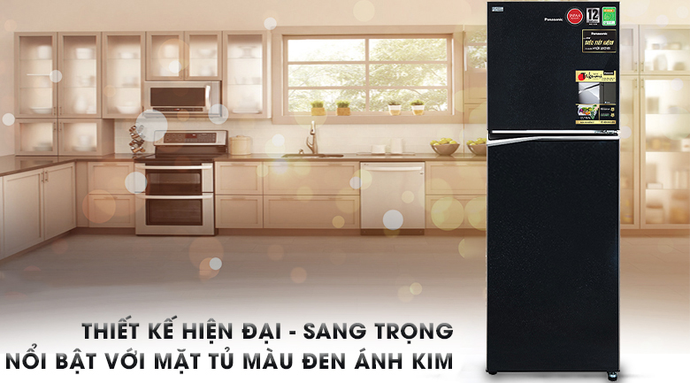 Đánh giá chi tiết tủ lạnh Panasonic dòng NR-BL0PKVN liệu có đáng mua? > Thiết kế bên ngoài