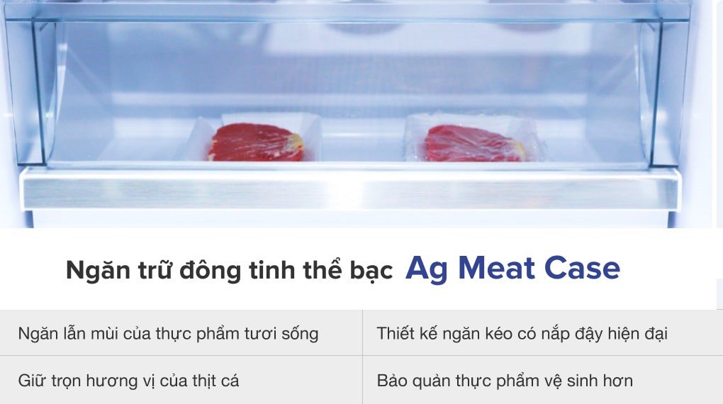 Tủ lạnh Panasonic Inverter 306 lít NR-BL340PKVN