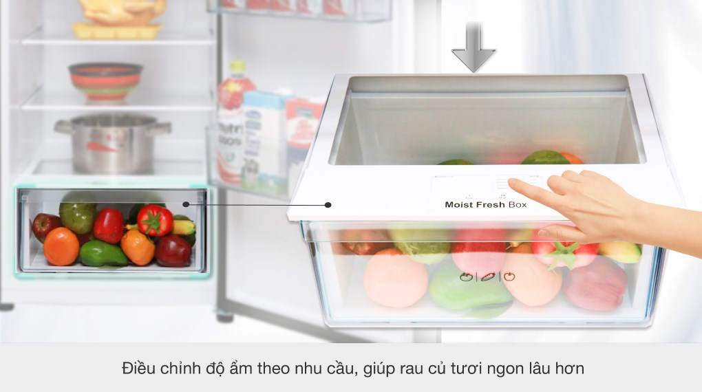 Tủ lạnh Aqua Inverter 270 lít AQR-IG288EN (GB)