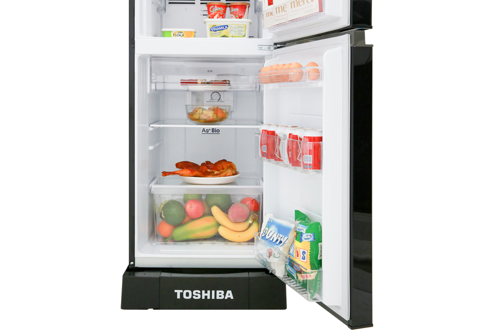 Tủ lạnh Toshiba Inverter 194 lít GR-A25VM (UKG) Màu Đen