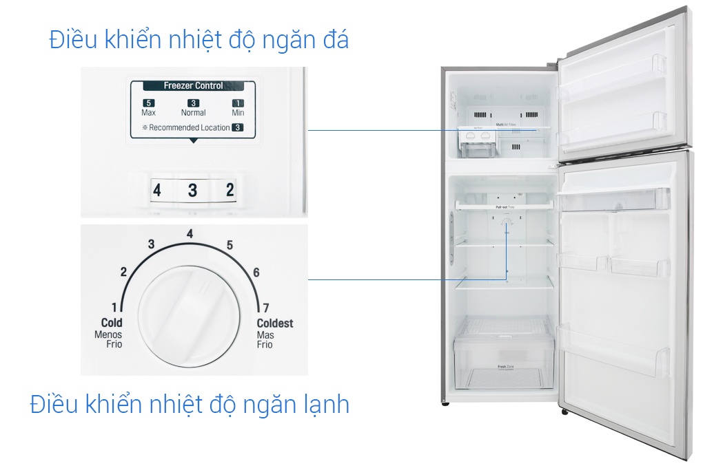 Tủ lạnh LG Inverter 315 lít GN-D315PS - 11