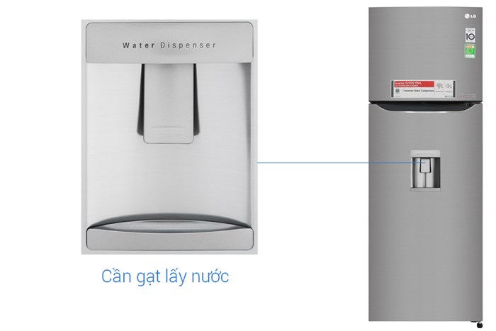 Tủ lạnh LG Inverter 315 lít GN-D315PS