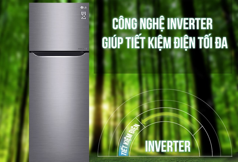 Công nghệ Inverter - Tủ lạnh LG Inverter 208 lít GN-L208S