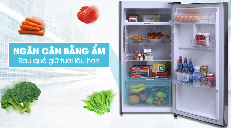 Ngăn cân bằng độ ẩm - Tủ lạnh LG Inverter 208 lít GN-L208S