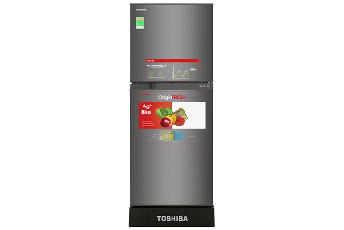 Tủ lạnh Toshiba Inverter 194 lít GR-A25VS (DS) Màu Xám