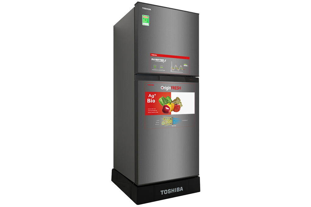 Tủ lạnh Toshiba Inverter 194 lít GR-A25VS (DS) Màu Xám