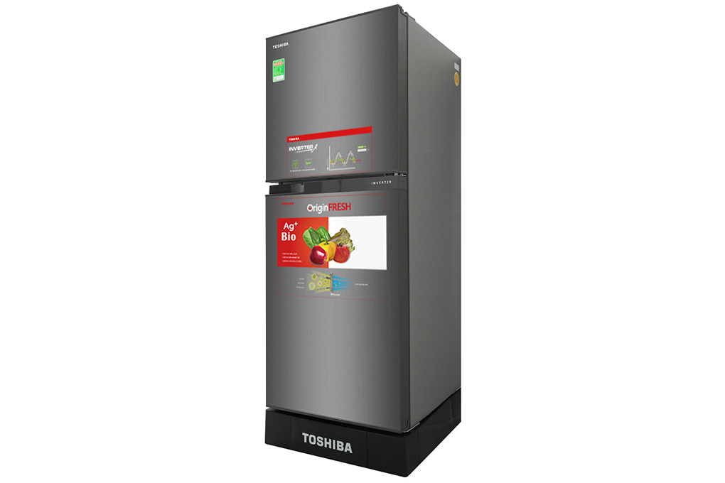 Tủ lạnh Toshiba Inverter 194 lít GR-A25VS (DS) Màu Xám