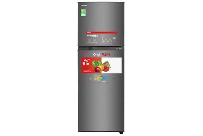 Tủ lạnh Toshiba Inverter 233 lít GR-A28VS (DS) Màu Xám