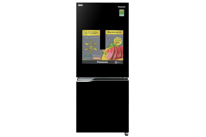 Tủ lạnh Panasonic Inverter 255 lít NR-BV289QKV2 Màu Đen