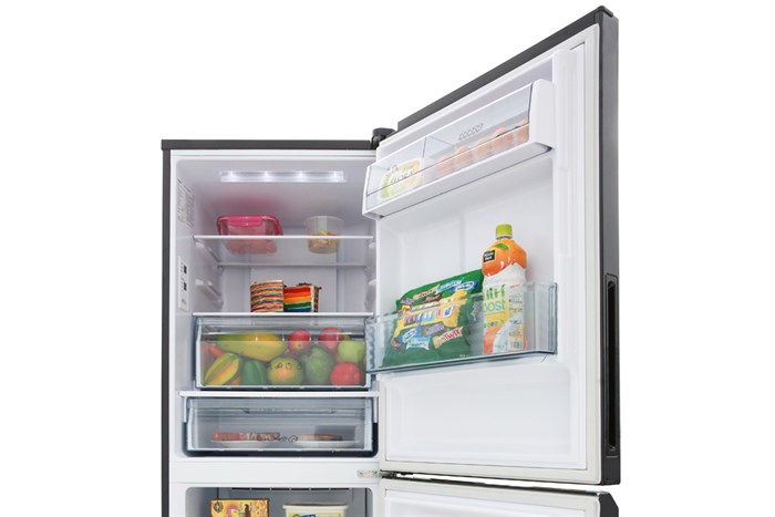 Tủ lạnh Panasonic Inverter 255 lít NR-BV289QKV2 Màu Đen