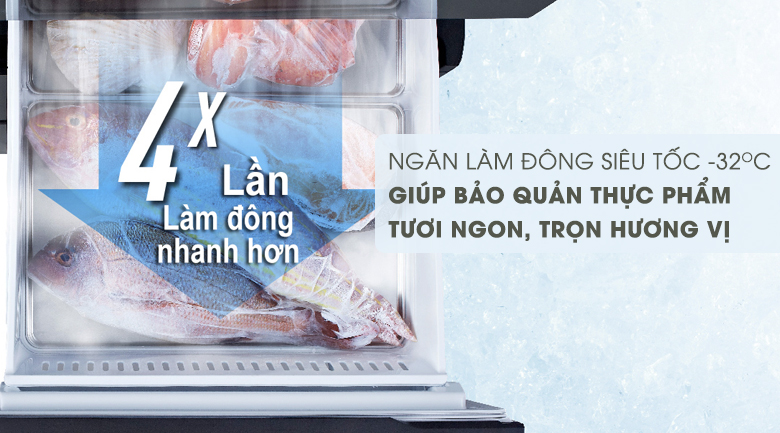 Tủ lạnh Panasonic Inverter 491 lít Multi Door NR-F503GT-X2 - 6